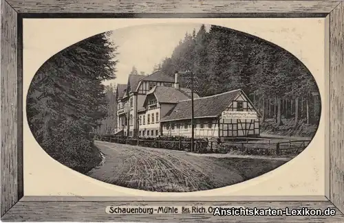 Friedrichroda Gasthaus Schauenburg-Mühle, Friedrichstraß