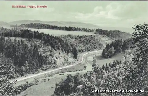 Neumühle (Elster) Eisenbahnstrecke durch das Elstertal