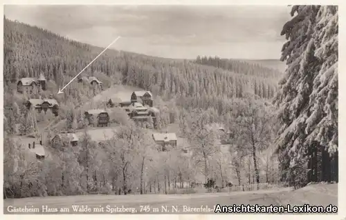 Altenberg (Sachsen)-Kipsdorf Gästeheim Haus am Spitzberg