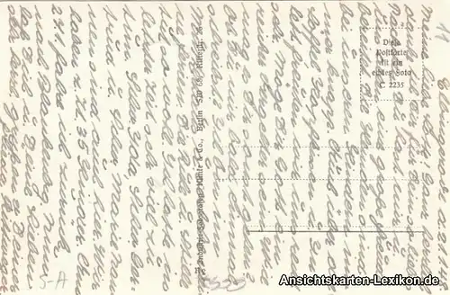 Foto Ansichtskarte Elbingerode Diakonissen-Mutterhaus 1939