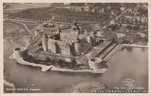 Kalmar Luftbild Burg