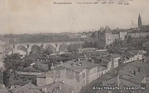 GPC Ansichtskarte Montauban Totalansicht (Vue Generale) 