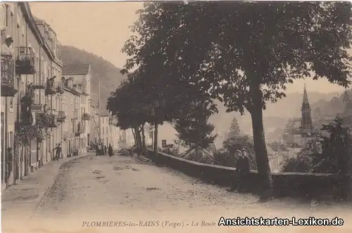 Plombières-les-Bains Straßenpartie (La Route d´Epinal)