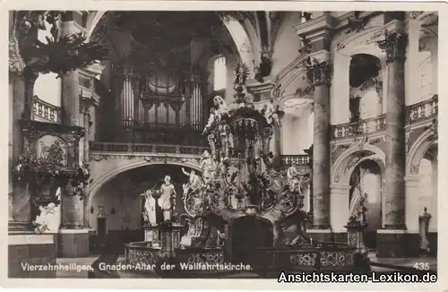 Foto Ansichtskarte Bad Staffelstein Wahlfahrtskirche- Gn