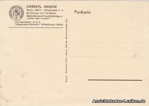 Berlin 2 Bild Christliches Hospiz - Mittelstraße