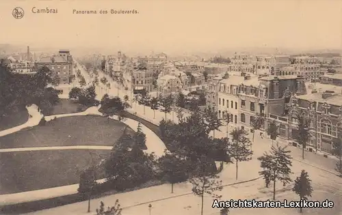 Kamerich Blick über den Boulevard