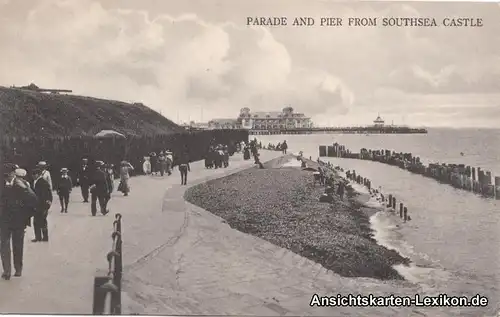 Hampshire  Promenade und Pier (Parade and Pier )