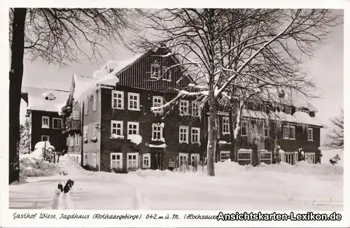 Schmallenberg-Jagdhaus Gasthaus Wiese im Winter