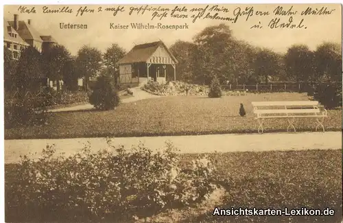 Uetersen Partie im Kaiser Wilhelm Rosenpark