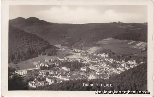 Trentschin-Teplitz Totalansicht