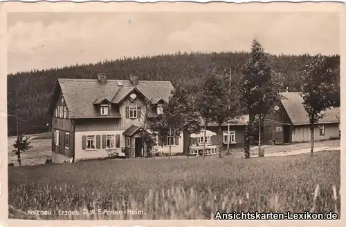 Foto Ansichtskarte Rechenberg-Bienenmühle D.A.F. Ferien-