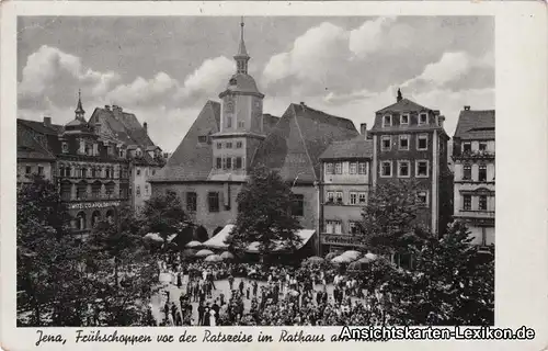 Jena Frühschoppen vor dem Rathaus - Marktplatz