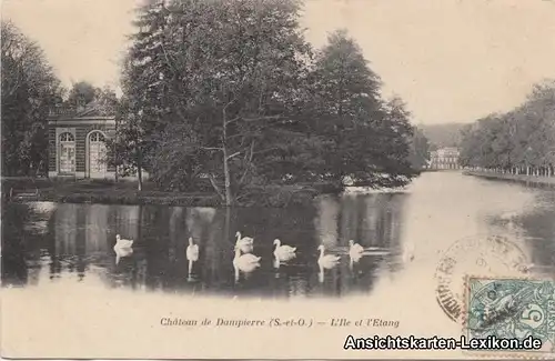Ansichtskarte GPC Dampierre-en-Yvelines Schloss Dampierr