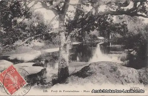 Fontainebleau Foret de Franchard Seine-et-Marne GPC Ansi