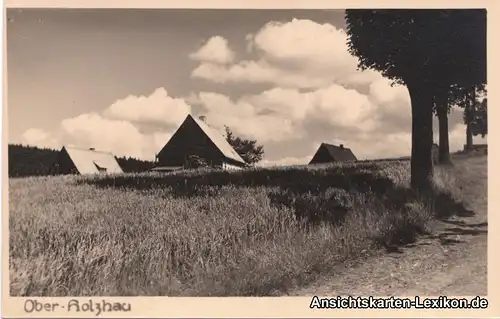 Foto Ansichtskarte Holzhau Hütten b Olbernhau Erzgebirge