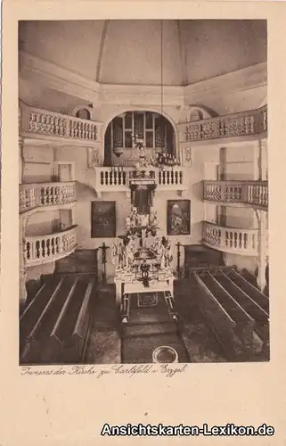 Eibenstock-Carlsfeld Kirche mit Orgel