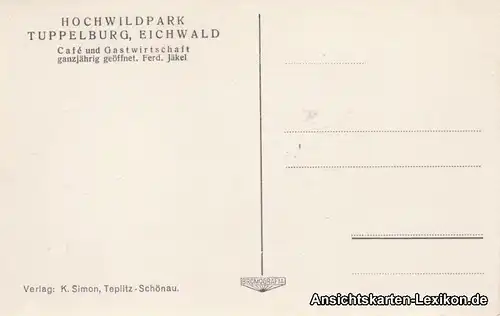 Eichwald (Erzgebirge) Hochwildpark, Tuppelburg