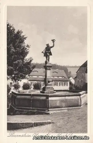 Lauenstein Markt und Marktbrunnen