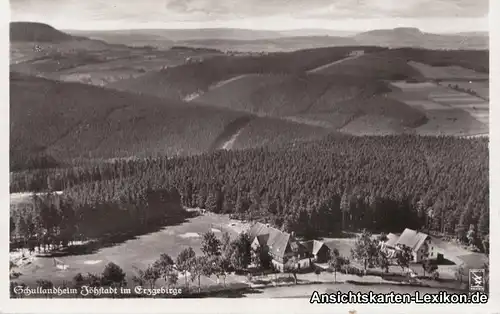 Jöhstadt (Erzgebirge) Luftbild Schullandheim