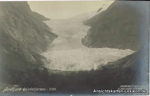 Olden (b. Stryn) Nordfjord Brixdalsbroeen - Gletscher