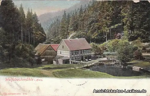 Braunlage Partie an der Wolfsbachmühle