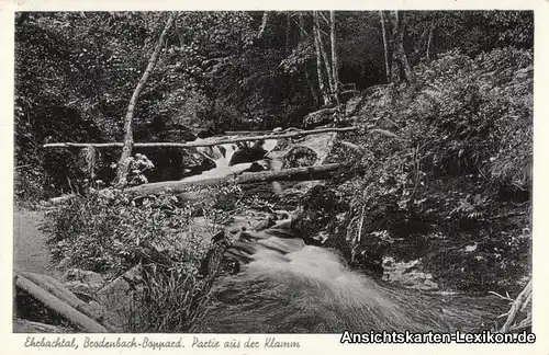 Boppard Ehrbachtal - Brodenbach Ansichtskarte g1953