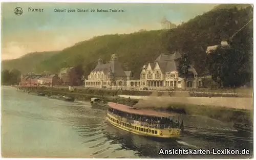 Namur Depart pour Dinant du bateau Touriste - Ausflugsch