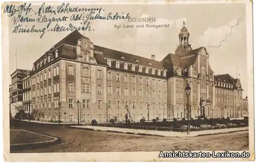 Duisburg Kgl. Land- und Amtsgericht