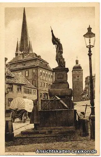 Lichtenfels (Bayern) Markt mit Oberen Turm