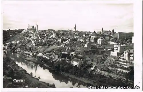 Znaim Blick auf die Stadt