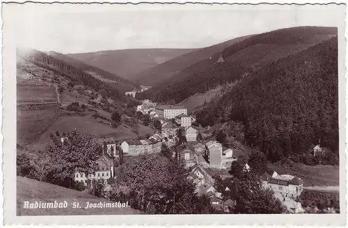 Sankt Joachimsthal Panorama - Foto AK