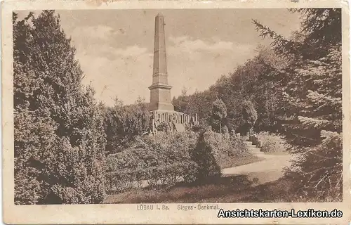 Löbau Partie Siegesdenkmal