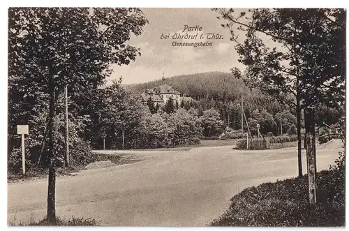 Ohrdruf Partie am Genesungsheim