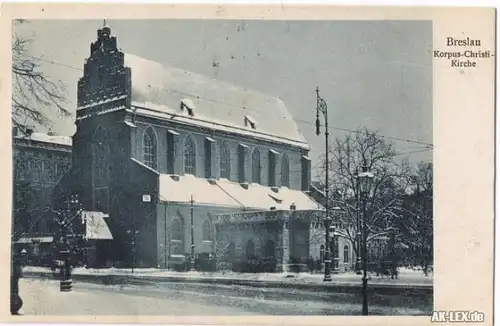 Breslau Korpus-Christi-Kirche