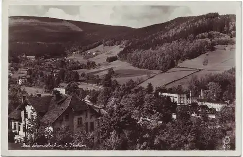 Bad Schwarzbach Panorama mit Kurhaus