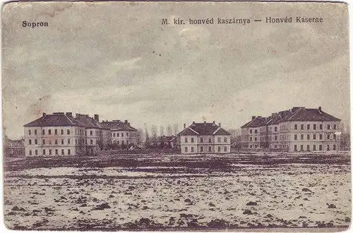 Ödenburg Honved Kaserne ( M. kir. honved kaszarnya)