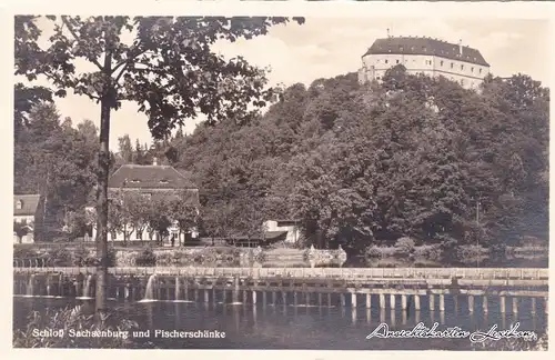 Frankenberg (Sachsen) Schloß Sachsenburg und Fischerschä