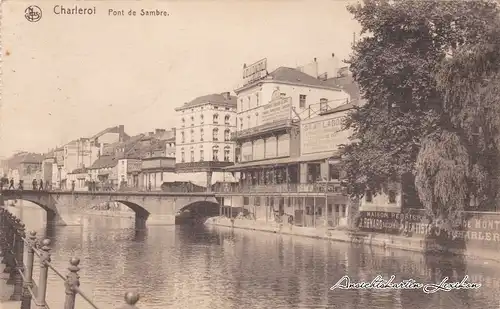 Charleroi Pont de Sembre - Geschäfte und Restaurants