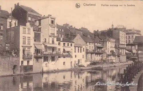 Charleroi Vieilles maisons sur Sambre