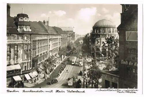 Berlin Saarlandstraße mit Haus Vaterland