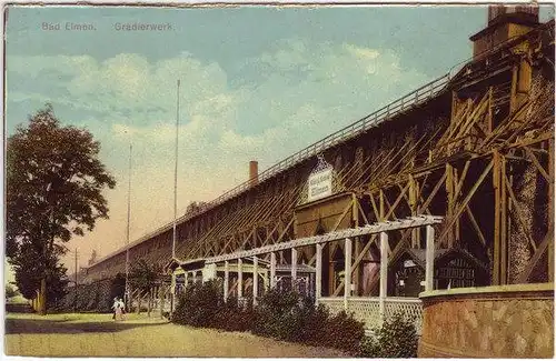 Ansichtskarte Bad Elmen Gradierwerk Tirol 1916