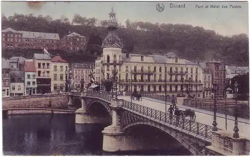 Dinant Pont et Hotel des Postes