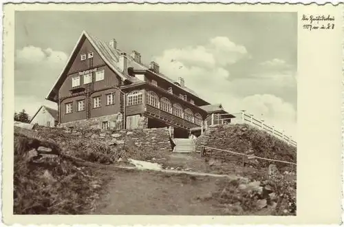 Bad Flinsberg Świeradów-Zdrój Heufuderbaude (Isergebirge) 1937