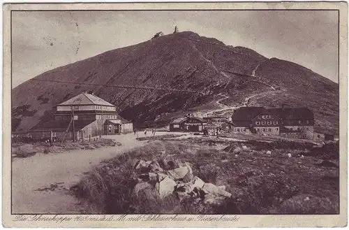 Krummhübel Karpacz Schneekoppe Schlesierhaus Riesenbaude