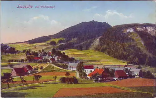 Großschönau (Sachsen)-Waltersdorf Lausche mit Waltersdor