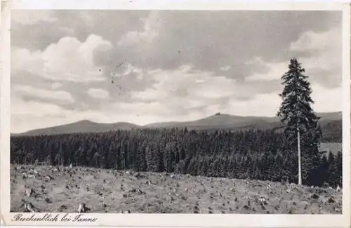 Ilsenburg (Harz) Brockenblick Foto Ansichtskarte 1939