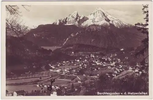 Berchtesgaden von den Metzenleiten Foto Ansichtskarte 19