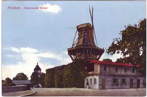 Potsdam Historische Mühle Ansichtskarte 1916