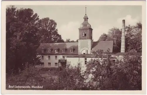 Bad Liebenwerda Moorbad - Kurhaus Foto Ansichtskarte 195