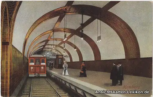 Hamburg Hauptbahnhof der Untergrundbahn